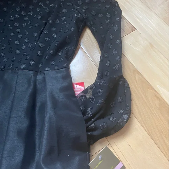 Holiday new years NWT Taylor black dress with pockets! - Picture 12 of 17